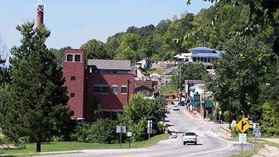 Entering Parkville, MO